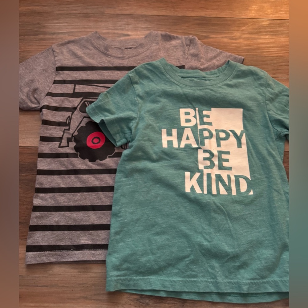 Kids Graphic T-Shirts - Gray and Teal bundle